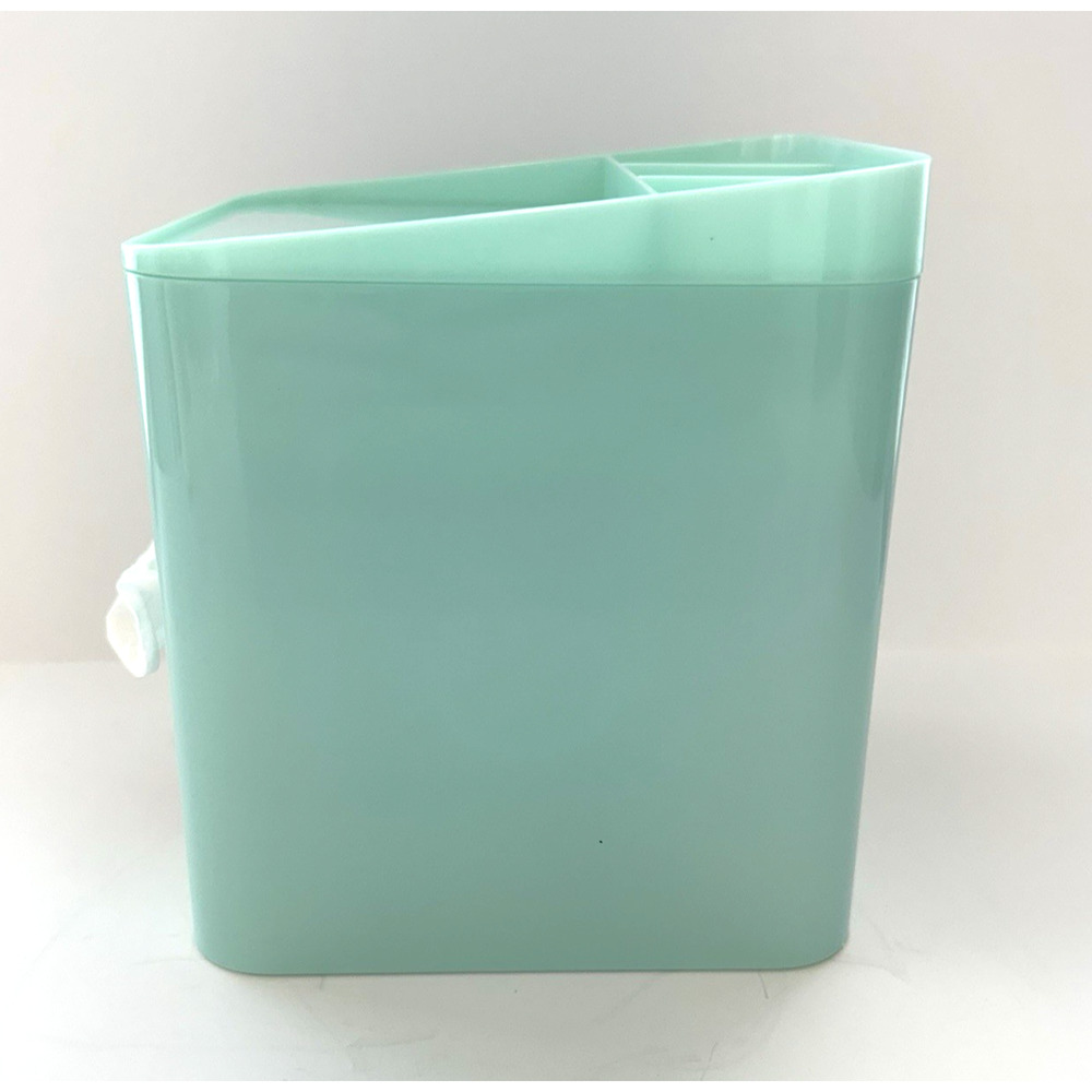 Novelty Skirt Tissue Box Cover Pinup Girl Mint Green Storage Top Vintage Style - Picture 5 of 8